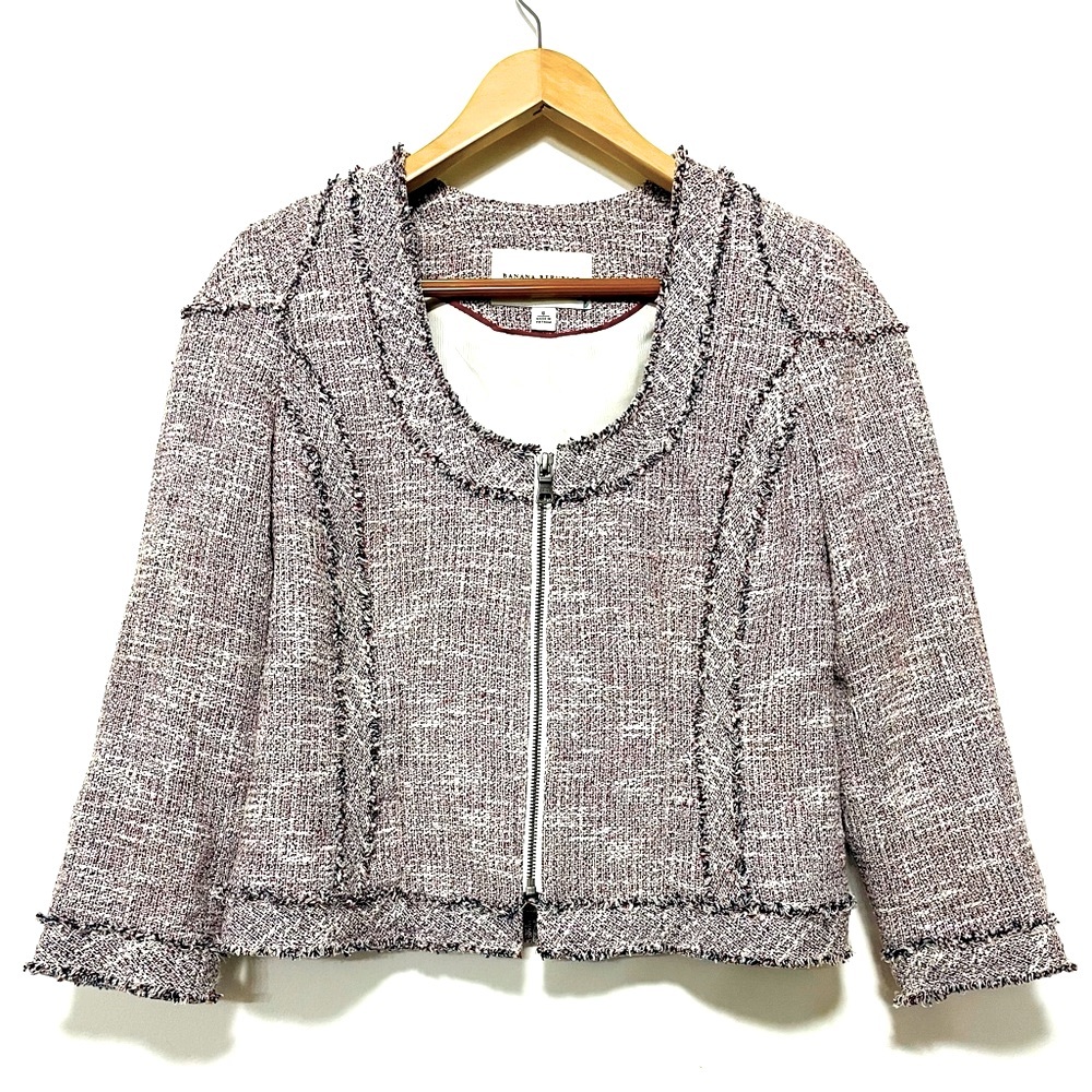 Banana republic cream pattern jacket